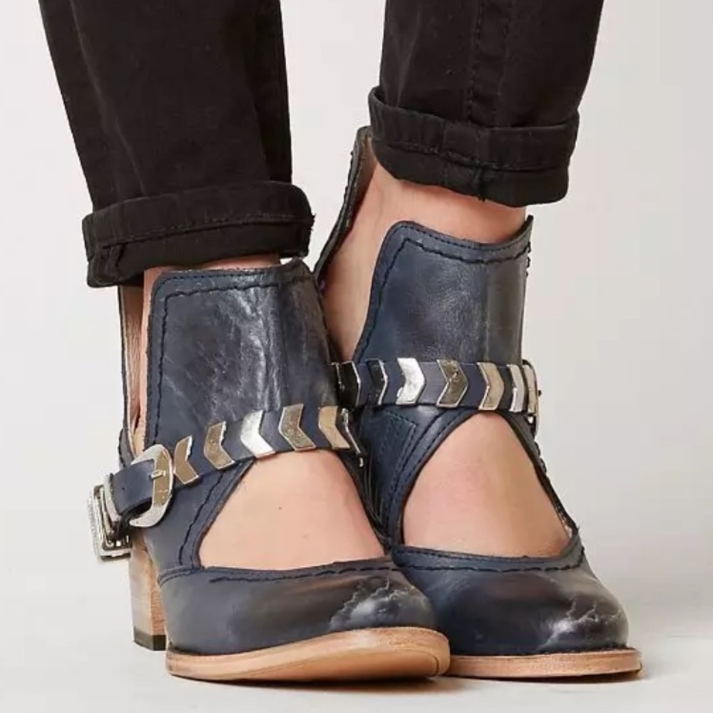 Freebird by Steven Blade leather ankle boots